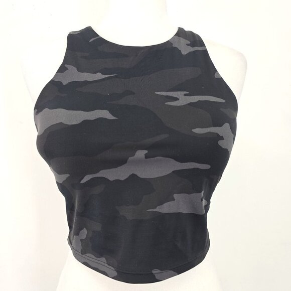 Athleta D-DD Freestyle Camo Longline Bikini Top size Medium - Picture 4 of 9